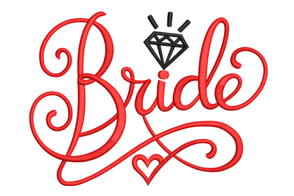 Creating Lasting Memories with the Bride Script with Diamond Design