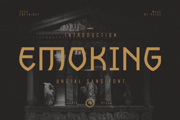 Emoking: Bridging Ancient Script and Modern Sans Serif Design