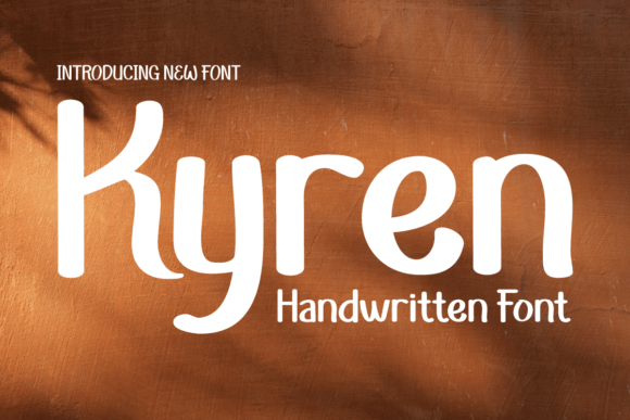 Kyren Font: Authentic Handwriting for Modern Design