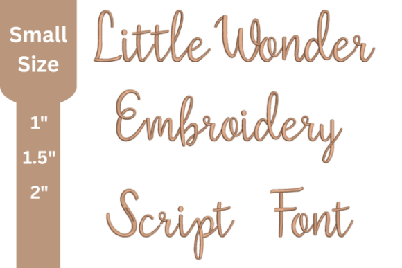 Little Wonder Script Embroidery Font: A Designer's Guide