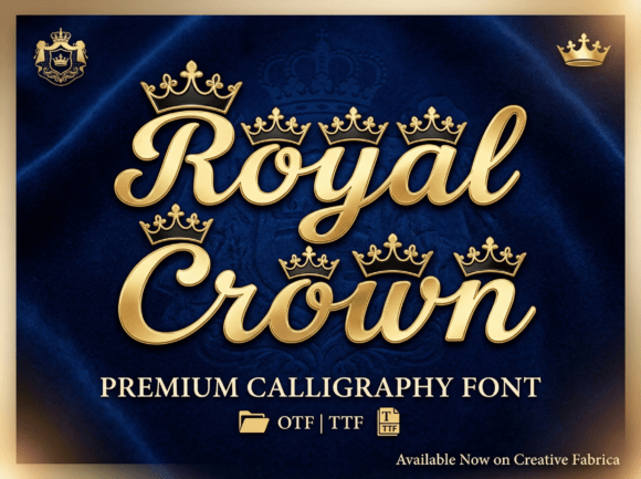 Royal Crown Monogram Font: Elevate Your Design Strategy