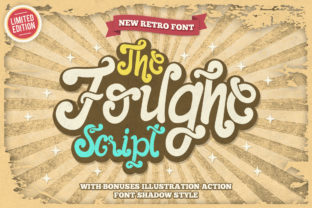 The Foughe Script: Elevating Design with Vintage Character